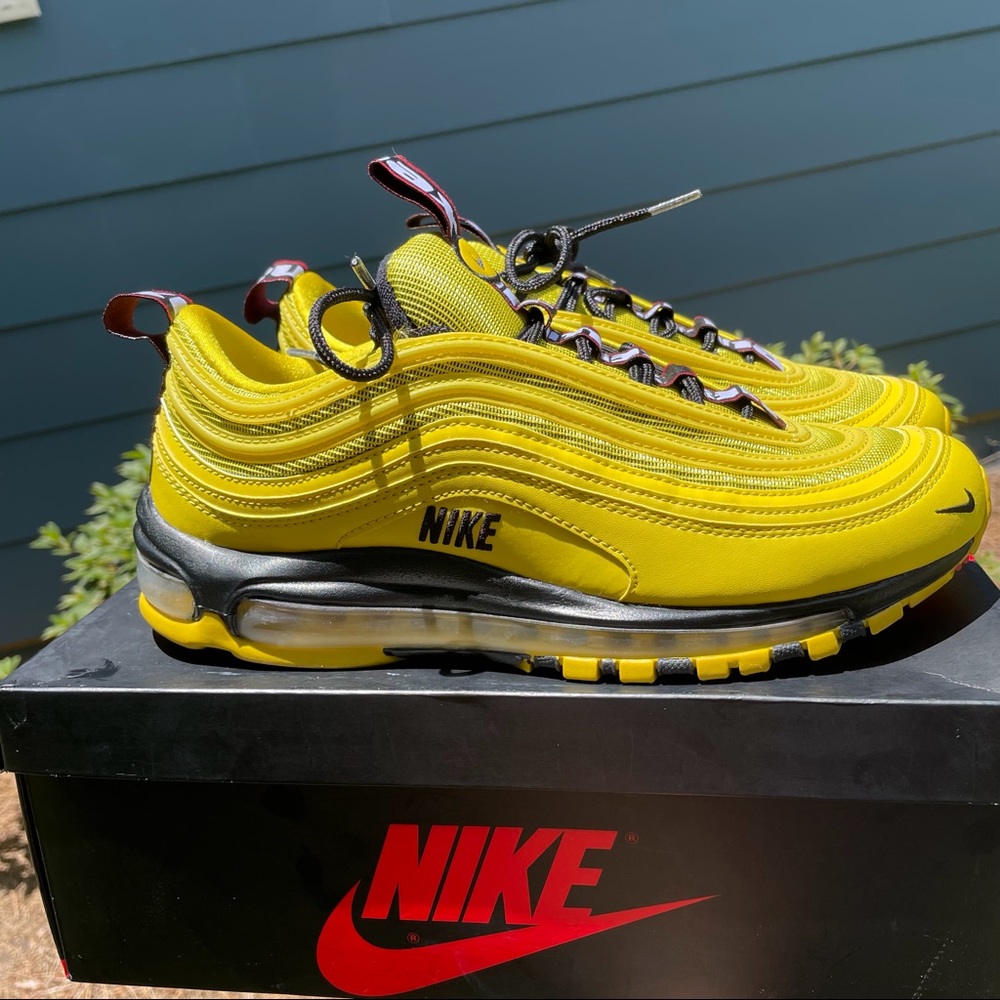Nike air max 97 premium bright citron size 9.5